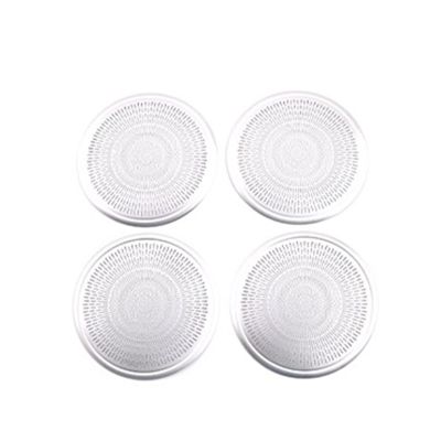VNFEJEJR Car Styling Door Audio Speaker Net A-Pillar Horn Cover Trim Land Fit for Rover Range Fit for Rover Evoque 2019 2020 Door Audio Speaker Cover(Carbon Fiber Pattern)