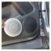 VNFEJEJR Car Styling Door Audio Speaker Net A-Pillar Horn Cover Trim Land Fit for Rover Range Fit for Rover Evoque 2019 2020 Door Audio Speaker Cover(Carbon Fiber Pattern) view 4