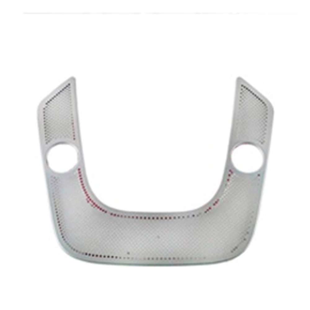 VNFEJEJR Fit for Audi Q8 2019 2020-2022 Car Door Audio Speaker Cover Loudspeaker Pad Trim Frame Sticker Stainless Steel Interior Accessories Door Audio Speaker Cover(Reading Light)