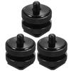 Hemobllo 3pcs Hot Shoe Adapter Tripod Screw Mount Durable Easy Installation for Cameras Microphones and Monitors view 1