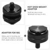 Hemobllo 3pcs Hot Shoe Adapter Tripod Screw Mount Durable Easy Installation for Cameras Microphones and Monitors view 4