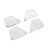 VNFEJEJR 4Pcs Car Aluminum Door Audio Speaker Tweeters Cover Trim Fit for Benz GLA Class H247 2020-2021 Door Audio Speaker Cover view 1