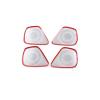 VNFEJEJR 4Pcs Car Aluminum Door Audio Speaker Tweeters Cover Trim Fit for Benz GLA Class H247 2020-2021 Door Audio Speaker Cover view 3