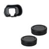 Long Soft Eyecup Eye Cup Eyepiece Viewfinder & 2-Pack RF Mount Body Cap Rear Lens Cover Cap for Canon EOS R6 Mark II R6 R5C R5 Mirrorless Cameras view 1