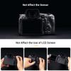 Long Soft Eyecup Eye Cup Eyepiece Viewfinder & 2-Pack RF Mount Body Cap Rear Lens Cover Cap for Canon EOS R6 Mark II R6 R5C R5 Mirrorless Cameras view 4
