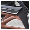 VNFEJEJR Fit for BMW 5 Series F10 11-16 Steel Speaker Trim Cover Car Inner Front Rear Door Audio Speakers Stereo Panel Decorate Cover Door Audio Speaker Cover(Under seat air Black) view 4
