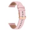 18mm 20mm Leather Watch Strap For Garmin Venu 2 plus SQ Vivomove HR Active 2 Wristband For Garmin Vivoactive 4S 4 245 Bracelet,pink,For 20mmFor Garmin Venu view 1