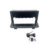 ZHOUKAIDM Radio Frame 2013-2018 Fit for Audi Q3(9INCH) Car Radio Fascias Android GPS MP5 Stereo Player 2 Din Head Unit Panel Dash Frame Installation Trim Practical(Frame an Cord canbus) view 1
