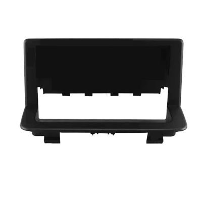 ZHOUKAIDM Radio Frame 2013-2018 Fit for Audi Q3(9INCH) Car Radio Fascias Android GPS MP5 Stereo Player 2 Din Head Unit Panel Dash Frame Installation Trim Practical(Only Frame)