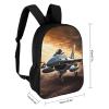 Dwrepo Falcon Fighter Backpack Casual Travel Bag Lightweight Waterproof Laptop Daypack for Women Men 17 Inch view 2
