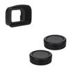 Long Soft Eyecup Eye Cup Eyepiece Viewfinder & 2-Pack RF Mount Body Cap Rear Lens Cover Cap for Canon EOS R3 Mirrorless Camera view 1