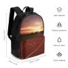 GHBNK Backpacks for Women Men Travel Backpack Cute Casual Daypack Hiking Backpack Dusk Running Track Laptop Bag view 2