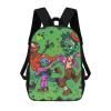 Dwrepo Many Zombie Backpack Casual Travel Bag Lightweight Waterproof Laptop Daypack for Women Men 17 Inch view 1