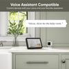 Cam V3 Smart Home Security Camera, Indoor/Outdoor Use, IP65-Rated 1080p Plug-in, Color Night Vision, Motion Detection, Two Way Audio, Compatible with Alexa, Google Assistant, Cam V3+128GB SD Card view 2