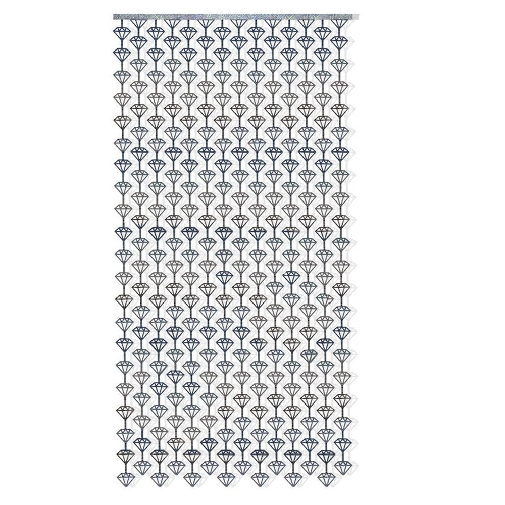 Foil Fringe Curtain Backdrop Wedding Party Decorations 3.28ft x 6.6ft Metallic Tinsel Fringe Curtains Photo Booth Props for Birthday Bridal Shower Graduation Party