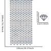 Foil Fringe Curtain Backdrop Wedding Party Decorations 3.28ft x 6.6ft Metallic Tinsel Fringe Curtains Photo Booth Props for Birthday Bridal Shower Graduation Party view 2