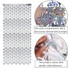 Foil Fringe Curtain Backdrop Wedding Party Decorations 3.28ft x 6.6ft Metallic Tinsel Fringe Curtains Photo Booth Props for Birthday Bridal Shower Graduation Party view 3