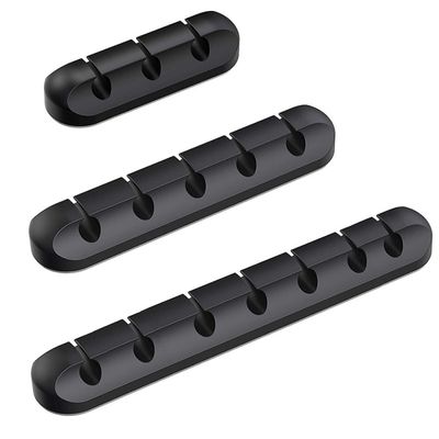 Hemobllo 3pcs Cable Organizer Clips USB Cable Holders for Home Office Simple Design for Management for Desktop Use