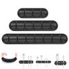 Hemobllo 3pcs Cable Organizer Clips USB Cable Holders for Home Office Simple Design for Management for Desktop Use view 2