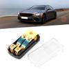 Box Holder, 2 Way 0/4 Gauge in to 4/8 Gauge Out 60A Box, Portable Mini ANL Holder for Audio System Automobile view 4