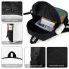 Dwrepo Rust World Map Backpack Casual Travel Bag Lightweight Waterproof Laptop Daypack for Women Men 17 Inch view 4