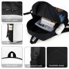 Dwrepo Bald Eagle with Flag Backpack Casual Travel Bag Lightweight Waterproof Laptop Daypack for Women Men 17 Inch view 4
