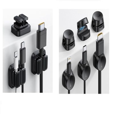 Cord Organizer Clips [1 Hold 3] & Spring Cord Organizer Clips