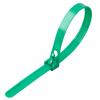 Reusable Zip Ties Nylon 100 PCS (Green, 12inch) view 1