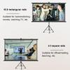 REDEXI Projector Screen with Stand for Home Theater, Indoor, Outdoor, Portable Projector Screen and Stand Tripod Projection Screen 60-inch 4:3/16:9(60inch-16:9) view 4