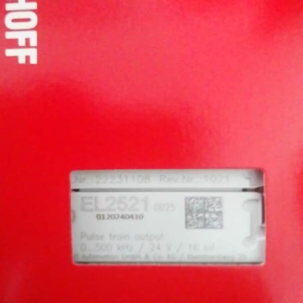 EL2521-0025 Remaining unutilized Spare Parts for Projects