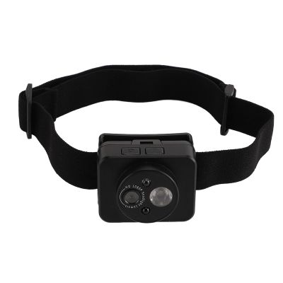 GOWENIC Headlamp Camera 1080P, Handsfree Cycling Video Recorder, 45 Deg Adjustment, Sensor Control,MP4 Storage Format, for Running