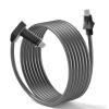 Asixxsix Cable, 1.8M / 6FT Replacement Cable for Rectangular Satellite V2 Replacement Cable, Extension Cables, Accessories, Gray view 1