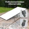 Replacement Cable, 6FT 2M Extension Cord for Gen 3 V3 Rectangular Satellite with 2000Mbps IP68 Waterproof, Replacement Standard V3 Cable Extension Cord for Indoor and Outdoor Use view 2