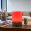 XOIDMIVCN Rechargeable Night Light for Baby Nursery with Touch Control, 13 Colors & 3 Modes, Dimmable Nursery Lamp with Timer, Portable Hanging Bedside Light for Kids Room, Breastfeeding, Camping view 3