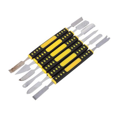 FLEXMAN 6Pcs Metal Opening Repair Tools Kit, 5.7in Stainless Steel Mobile Phone Repair Opening Tool for Repairing Phone Watches