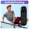 YMS Smart Watch for Women Android - 2025 Best Waterproof Men Fitness Watches (Answer/Make Calls),Heart Rate,Sleep,Pressure,Steps Monitor,Compatible with Android & iOS,100+ Sports Trackers (Black) view 4