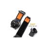 22mm 26mm Nylon Watchband Fit for Garmin Fenix7X/ 7X Pro/ 5X/ 6X Q ui ck Rele ase Strap Fit for fenix5/ 6/7/ Instinct Replacement Bracelet(Orange,26mm) view 2