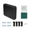 Black - Standard Size 4.5" x 3.5" x 0.75" Stern Pad, Screwless Transducer Mounting Plate kit, Marine-Grade Transducer Mounting Board Hardware Kit(NOT for Large 3D Scan Transducers) view 1