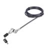 StarTech.com 3-in-1 Universal Laptop Lock 6.6ft (2m), Master Keyed Security Cable, Compatible with Noble Wedge/Nano/K-Slot; TAA view 1