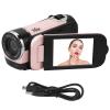 Yosoo Health Gear Video Camera Camcorder, 1080P 16MP DV Camera Digital Small Vlogging Video Camera 2.4 Inch Rotatable Screen 16X Zoom HD Camera Recorder with LED Fill Light () view 1