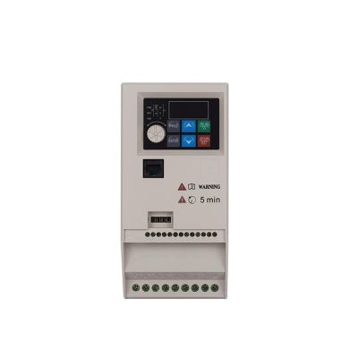 CSCPEXCZ Pump VFD 1 Phase 220V 0.75/1.5/2.2KW 1/2/3/5/7HP VFD Variable Frequency Drive Converter Motor Speed Vector Control Inverter(1.5KW)