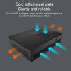 Mini ITX Case,Mini ITX Steel PC Case - Dual Orientation Design with Efficient Cooling, Supports 50mm CPU Cooler & SSD, 274x65x210mm Compact Chassis for ITX Motherboards (Dual USB 2.0 Ports) view 3