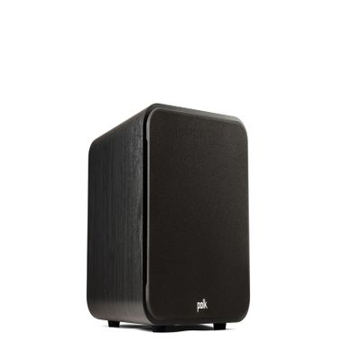 Polk Audio Signature Elite ES8 Powered Subwoofer (Black), 8" Long-Throw Woofer with Mineral-Filled Polymer Cone, 100W Class D Amplifier, Front Firing Home Subwoofer, Time-Smart Phase Control