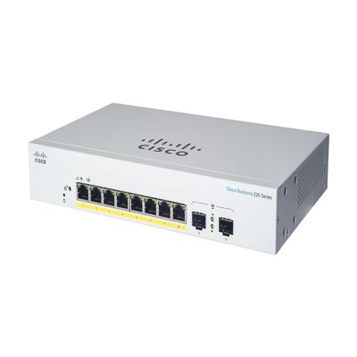 212 Main 8 Port GE PoE 2 x 1G SFP Smart Ethernet Switch