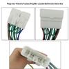 12V Radio Wiring Harness Amplifier Bypass Stereo Plug Fit for IS300 2001-2005 view 4