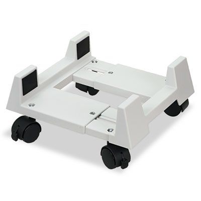 212 Main - Econo Mobile CPU Stand- 8.75w x 10d x 5h- Light Gray