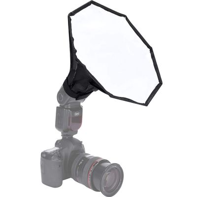 11.8" Universal Folding Flash Diffuser Softbox with Storage Bag External