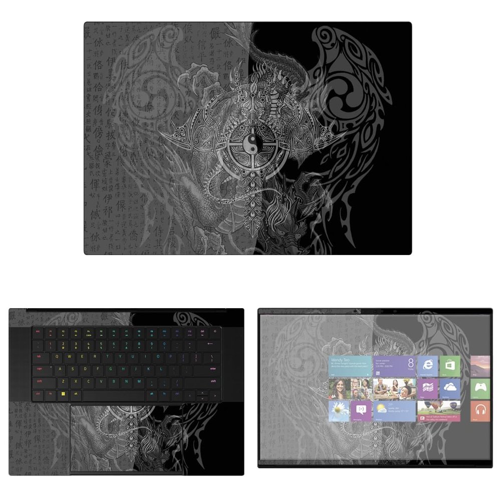 Decalrus - Protective Decal Sticker for The Razer Blade 16 (16" Screen) case Cover wrap RZblade16-24