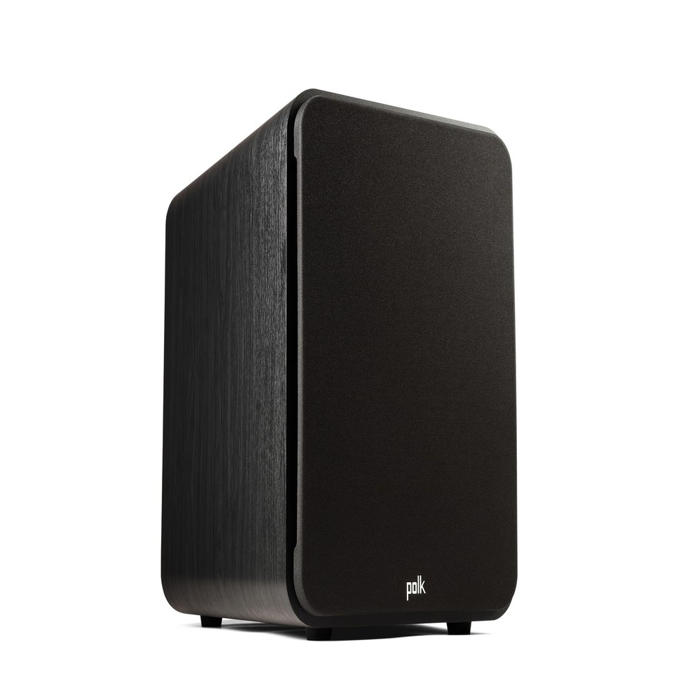 Polk Audio Signature Elite ES12 Powered Subwoofer (Black), 12" Long-Throw Woofer with Mineral-Filled Polymer Cone, 300W Class D Amplifier, Front Firing Home Subwoofer, Time-Smart Phase Control