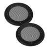 GLEAVI 2pcs Car Speaker Grill Cover Speaker Protector Durable for Car Audio System Easy Installation Prevents Dust and Debris view 1